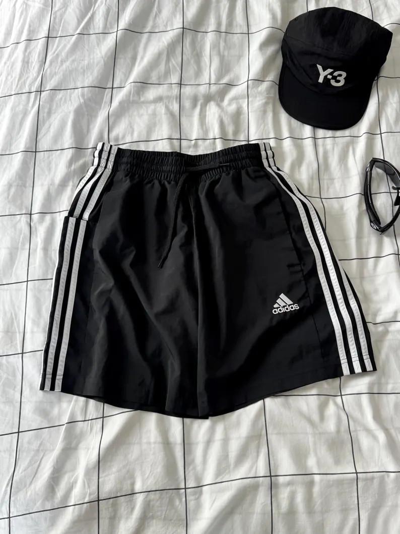 Vintage 00s Adidas low Waist Baggy Shorts | Etsy (Global)