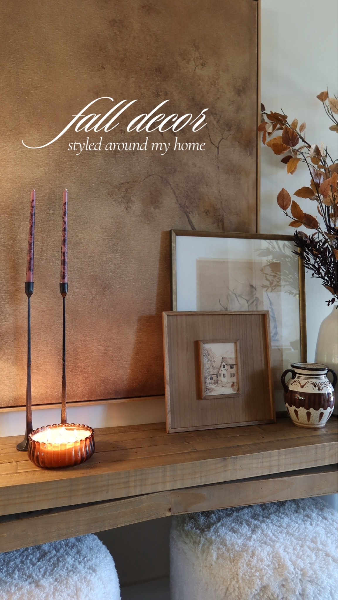 Easy swaps I made around my home to warm up our space for fall! Added some new artwork ($30 from Target!), fall candles, vases, etc! 

Fall decor || fall home || home styling || cozy fall decor ||

#LTKSeasonal #LTKHome