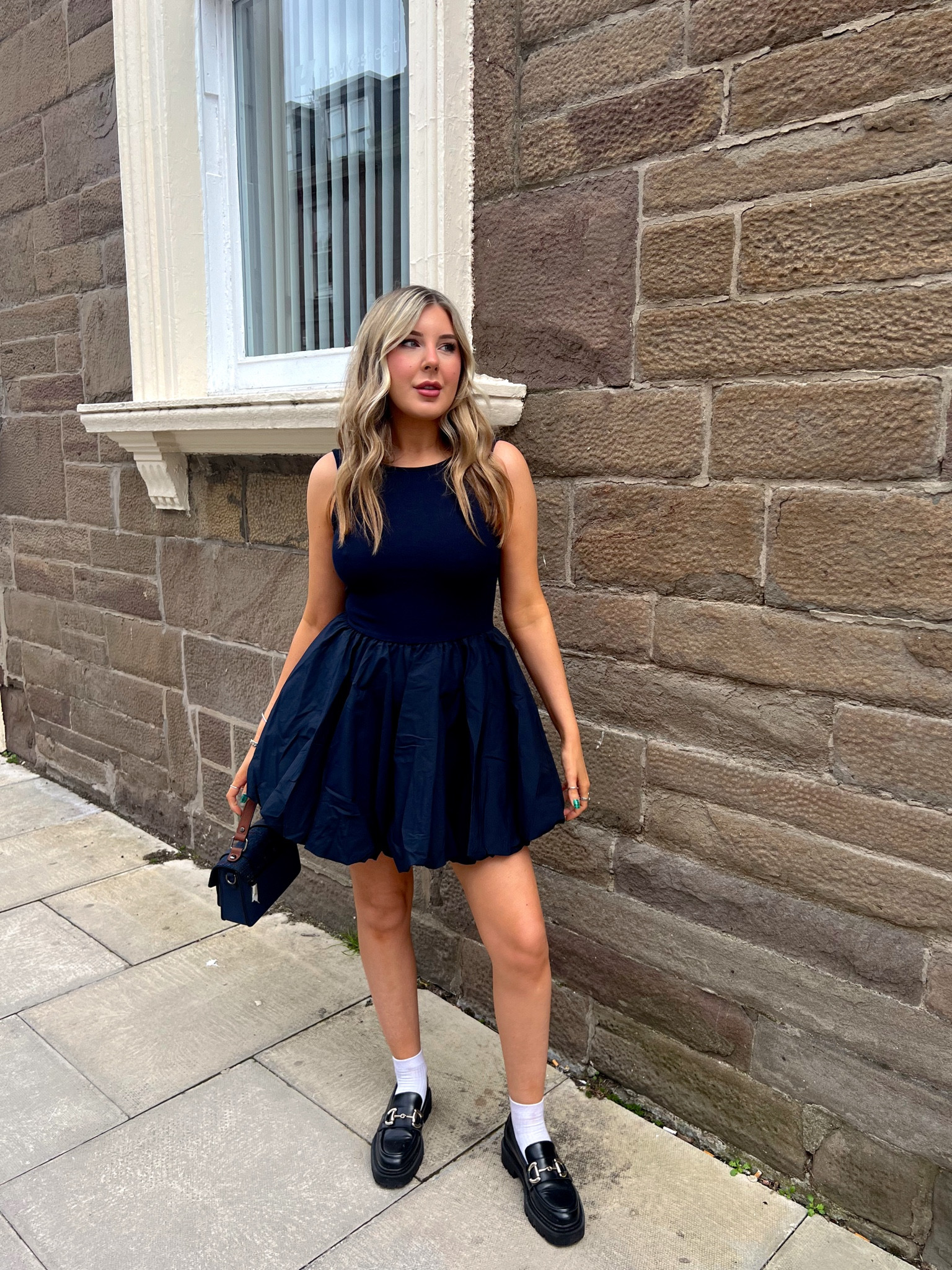 this navy puffball dress I’m obsessed with!!! 🤩✨

#LTKstyletip #LTKfindsunder50 #LTKmidsize