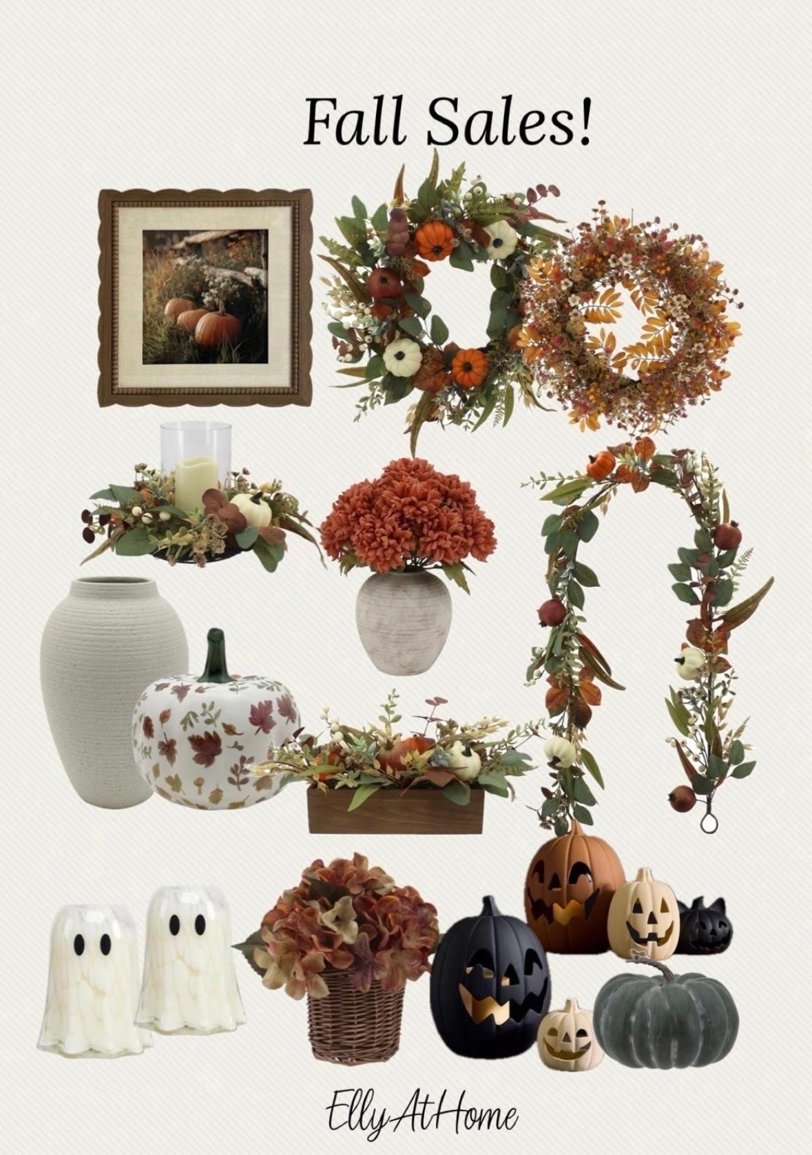 Fall home decor sale! Use coupon code! Shop pumpkins, wreaths, garland, cute ghosts, jack o lanterns, fall arrangements + more! @Kohl's

#LTKSeasonal #LTKHome #LTKSaleAlert