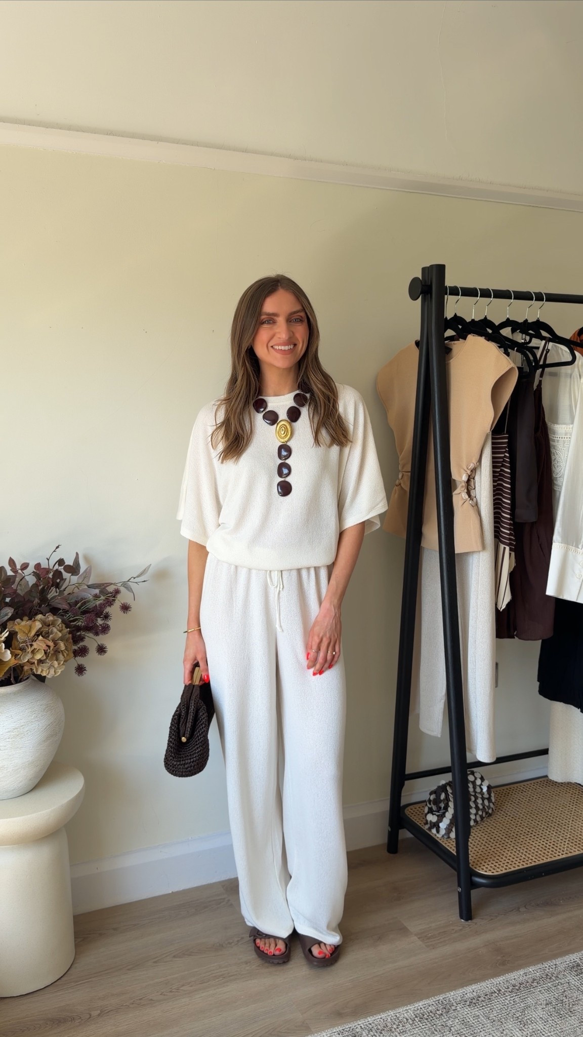 Zara holiday outfit inspiration
Medium in the top
Small in the trousers
I’m 5ft 6 
Zara brown raffia bag


#LTKuk #LTKsummer #LTKspring