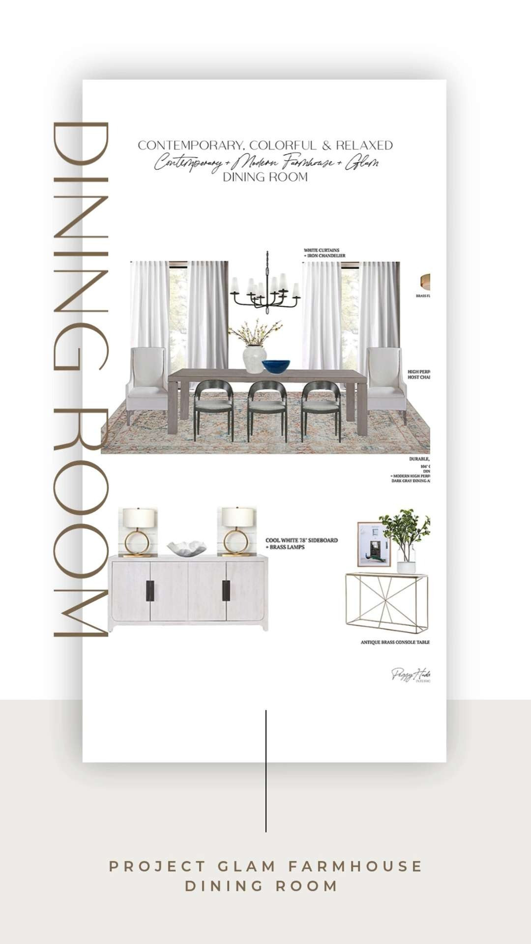 This dining room blends laid-back charm with modern glam—warm wood tones, soft neutral layers, and sculptural lighting that makes a quiet statement. It’s comfy enough for family dinners, and chic enough for hosting. Style and soul, all in one.

#diningroomdecor #modernfarmhouse #glamstyle #entertaininginspo #neutraldecor #designwithintention #LTKhome 

 #LTKHome #LTKFindsUnder100