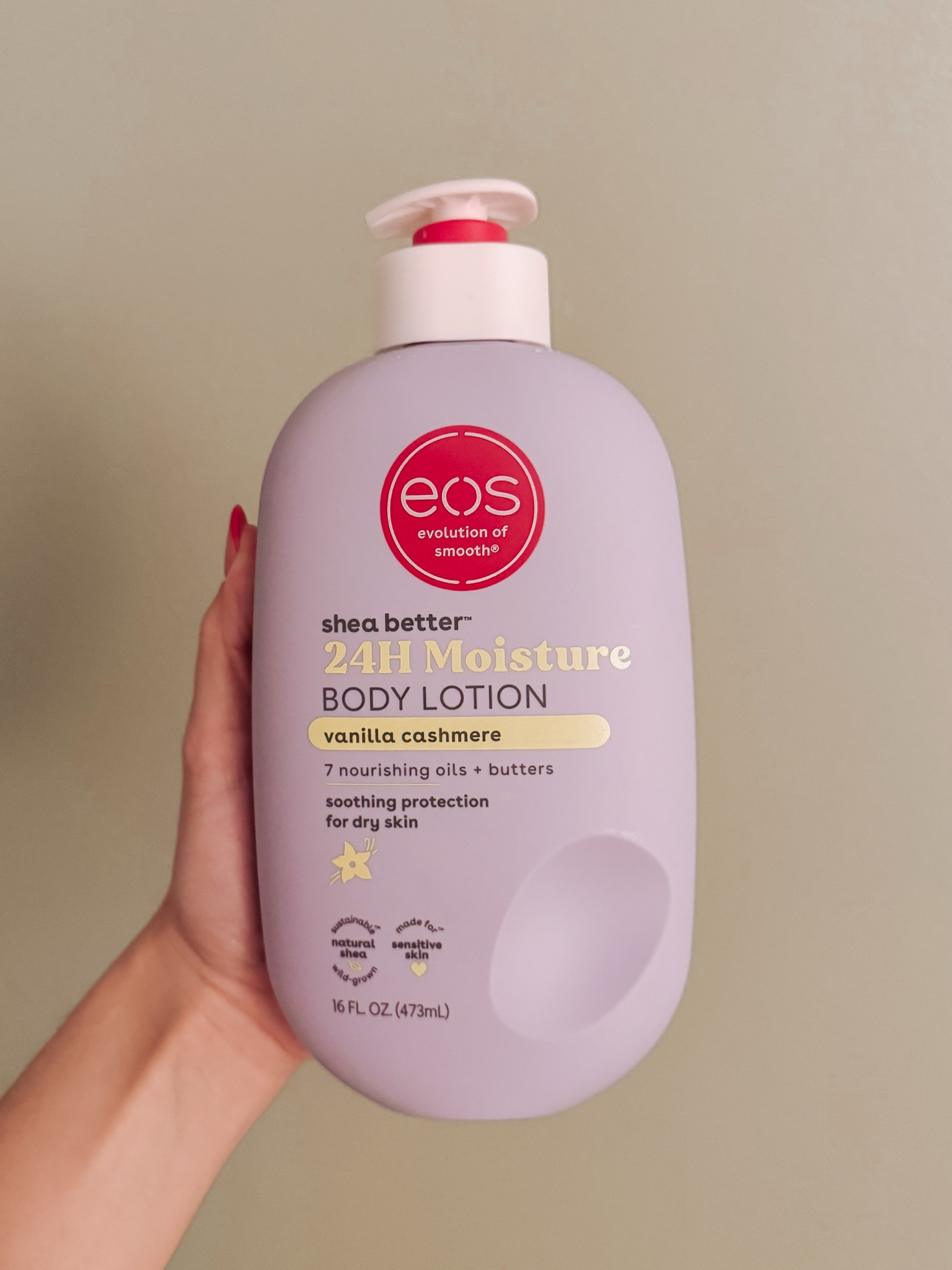 This has been on re-purchase since I found it! This is one of my favorite hydrating body lotions by EOS sold at target


#EOS #BodyLotion #VanillaCashmere #BodyButter 

#LTKU #LTKStyleTip #LTKFamily