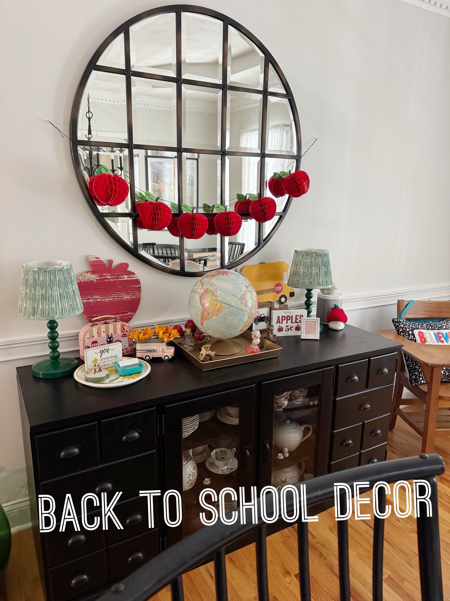 Back to school dining room decor 🚌

#LTKdayinmylife #LTKmomlife #LTKHome
