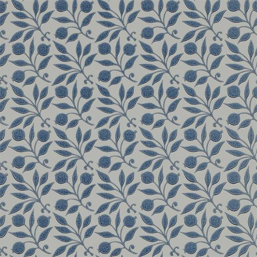 Morris & Co Rosehip Rosehip Indigo Wallpaper | DecoratorsBest | DecoratorsBest