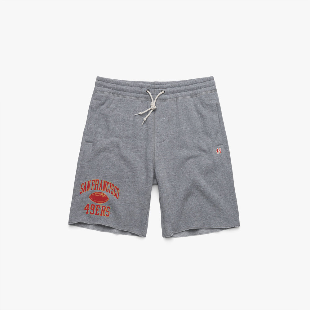 San Francisco 49ers Gridiron Sweat Shorts | Homage