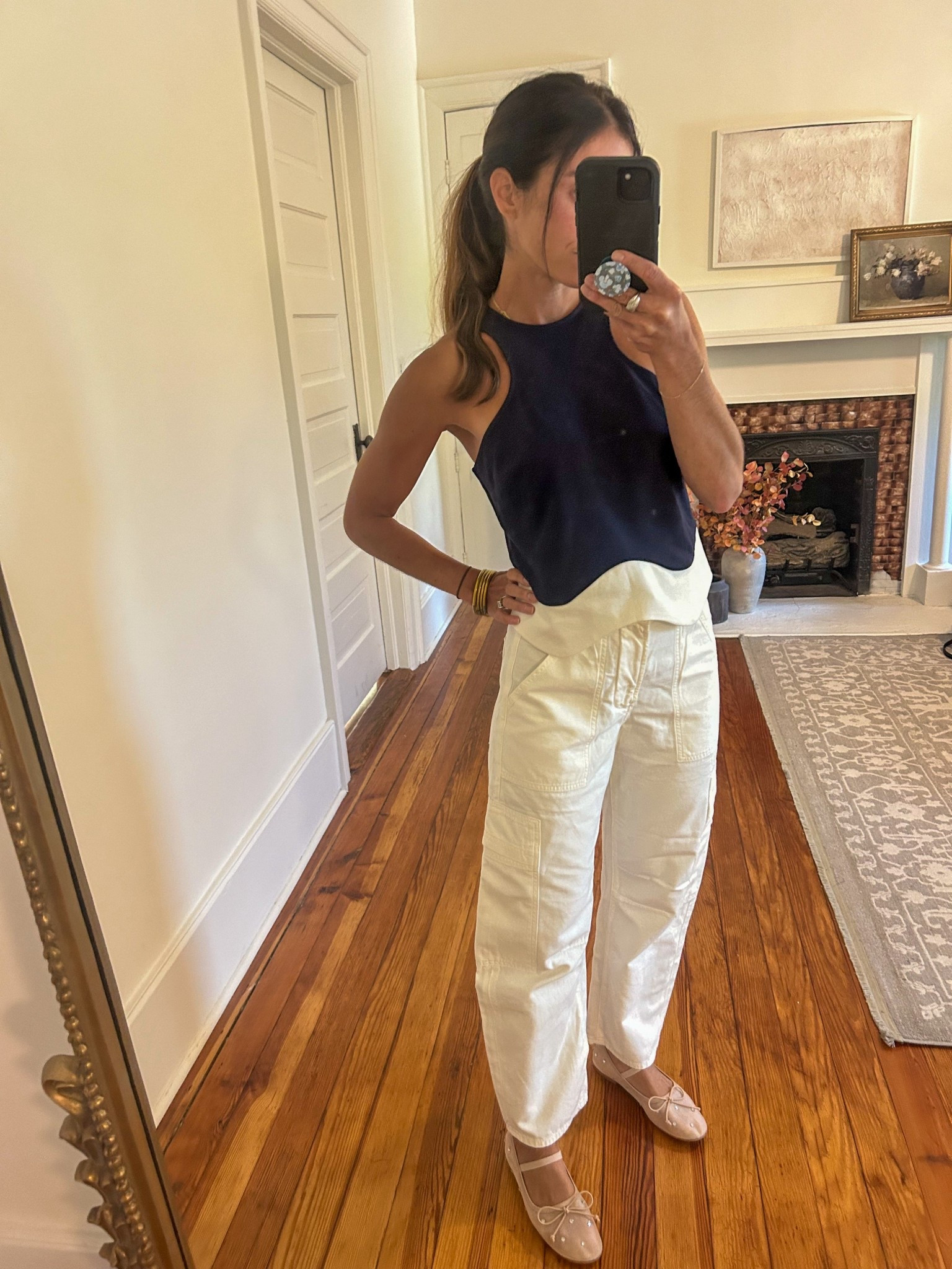 Favorite white pants! Restocked for spring 

#LTKootd #LTKSeasonal #LTKgrwm