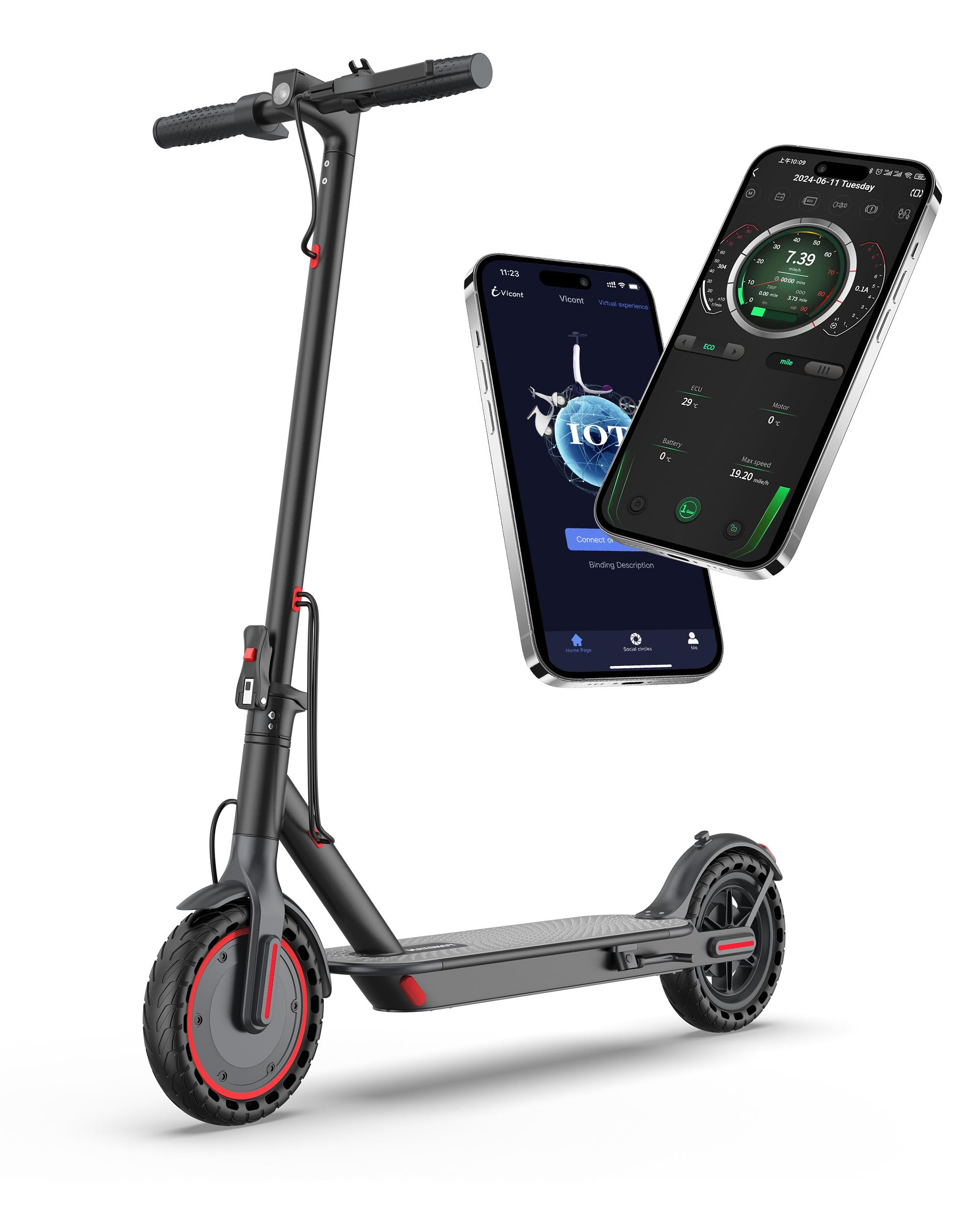 MAXSHOT Electric Scooter for Adults, 8.5/10/14" Tires, 19/22Mph, 350W/500W Motor, 21-28 Miles Ran... | Amazon (US)