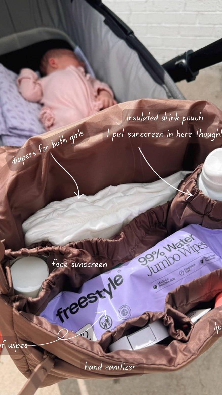 mom bag > overpacked diaper bag

things I love about this diaper caddy from @calpak 

• it fits everything I need for 2 under 2
• converts to a crossbody diaper bag for quick outings
• pacifier holder 🙌🏼 need I say more?
• expandable (I’m generally an over packer 😅)
• 2 insulated drink pouches (I put sunscreen in them for now)
• zipper pouches on front and back 
• multiple compartments on the inside to stay organized 

#LTKmomlife #LTKBaby #LTKTravel