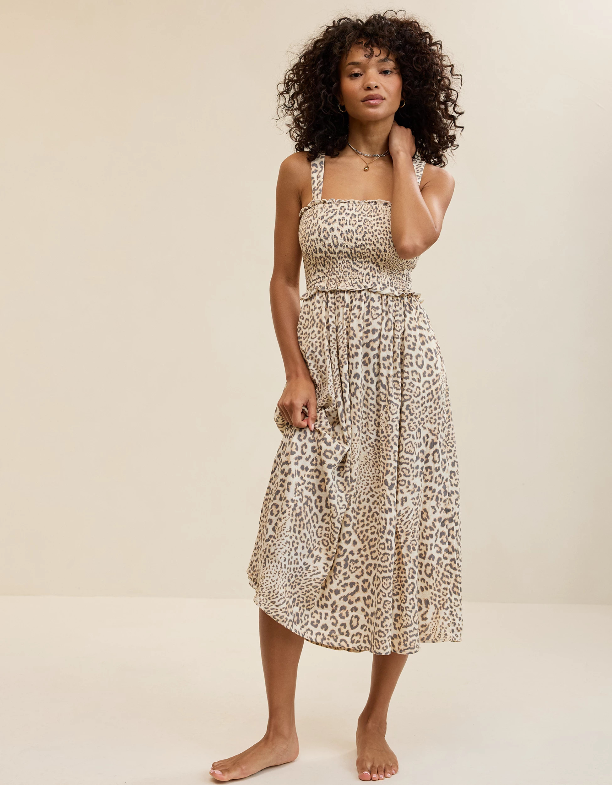 Aerie At The Barre Smocked Dress | Aerie