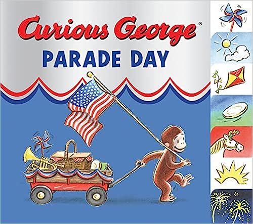 Curious George Parade Day Tabbed Board Book     Board book – Picture Book, May 23, 2011 | Amazon (US)