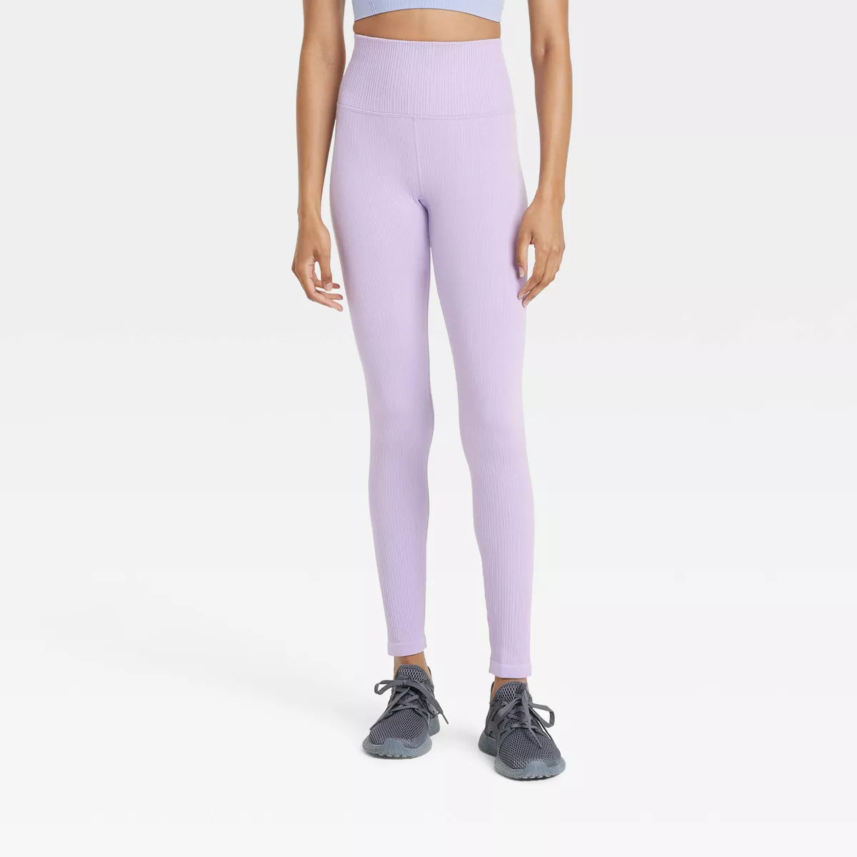 Women's Seamless High-Rise Ribbed Leggings - All In Motion™ | Target