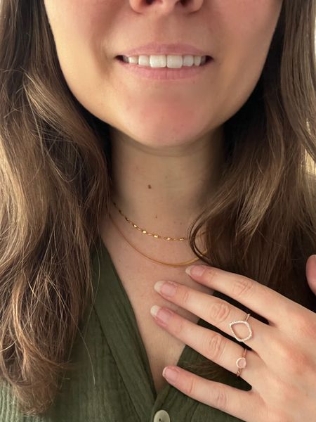 Layering necklaces & rings
Snake necklace, gold necklace, rose gold, gold jewellery, rose gold jewellery, rings, Diamond ring, gem stone ring



#LTKGiftGuide #LTKstyletip #LTKeurope