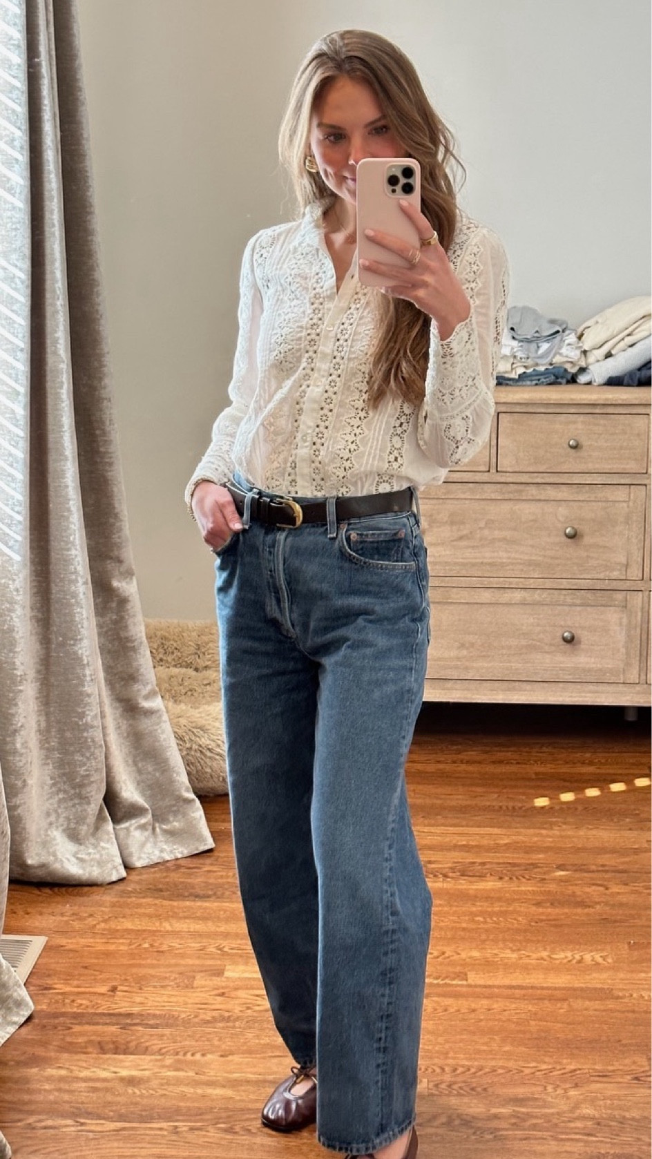 This top also comes in black and pink! 