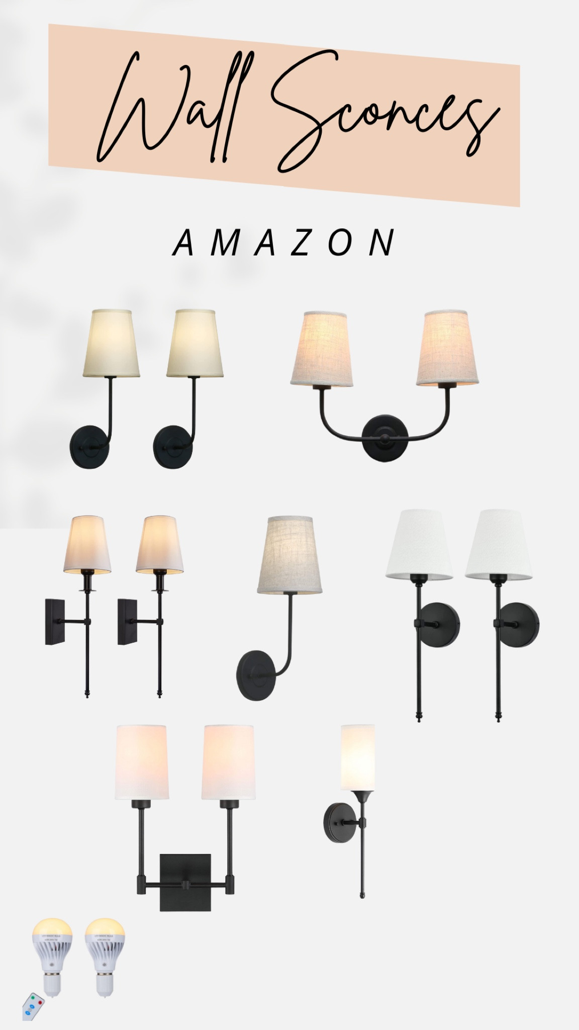 Lighting
Sconces for vanity lighting bedroom lighting fireplace, living room dining room, entry


#lighting #wallsconce #sconces, #lightingdesign #fireplacelighting #vintage #walllights #interiors #lampshade #design #homedecor

#LTKstyletip #LTKhome #LTKsalealert