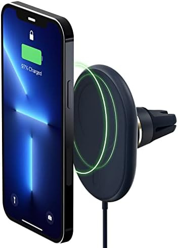 iOttie Velox Magnetic Wireless Charging Car Mount Air Vent Phone Holder. Compatible with MagSafe ... | Amazon (US)