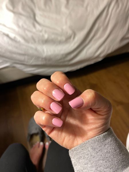 Pink impress nails, press on nails 

#LTKbeauty