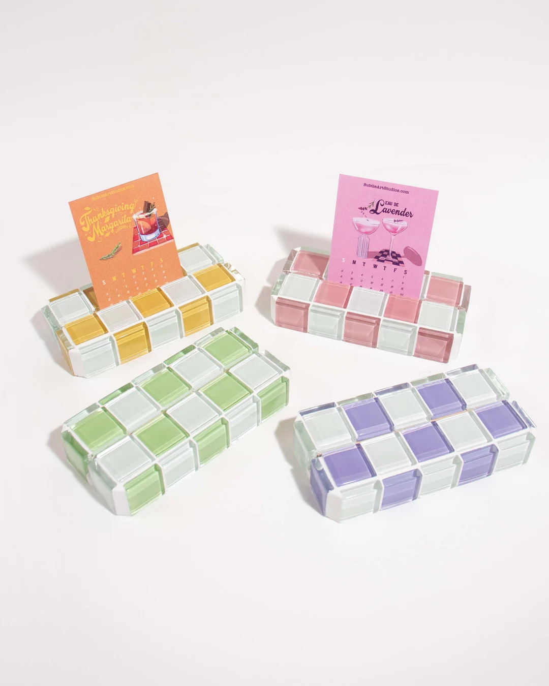 Checkered Tile Photo Stand | Picture Stand | Card Holder | Menu Stand Holder | Wedding, Modern Of... | Etsy (US)