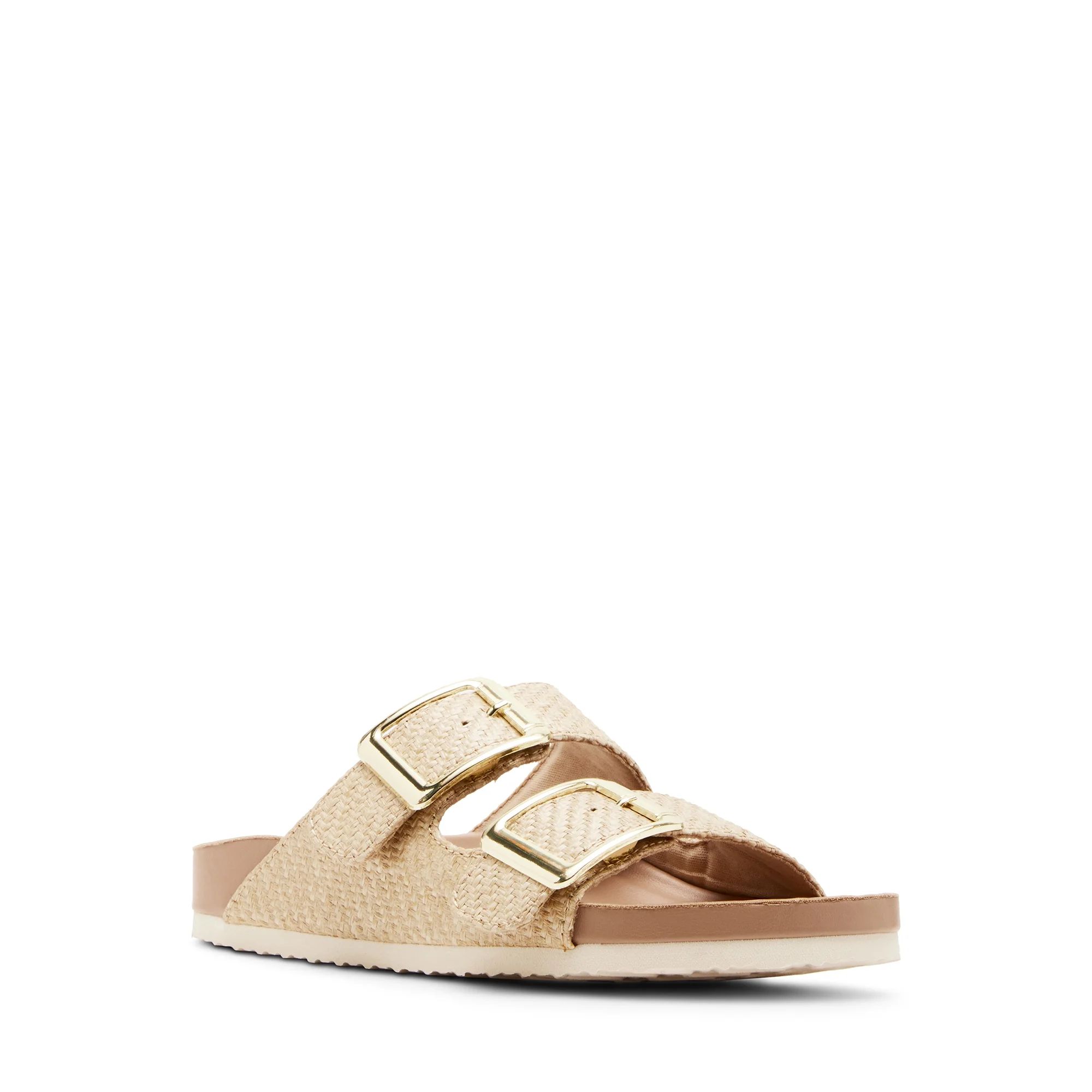 Madden Girl Women's Bodie Two Strap Footbed Sandals | Walmart (US)