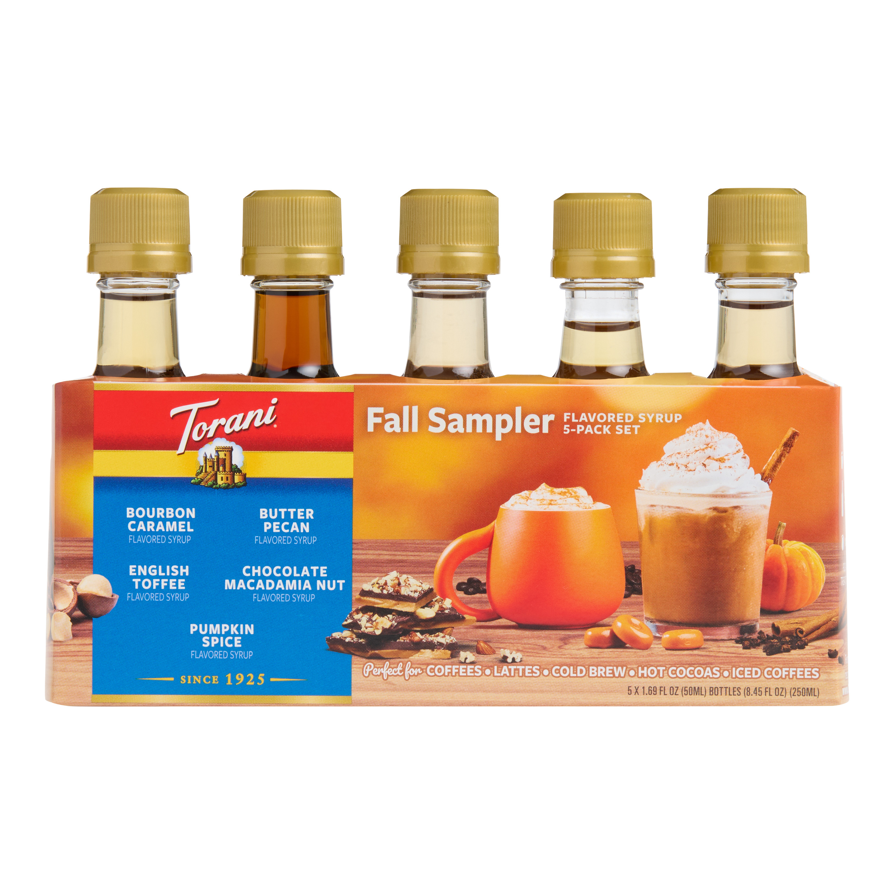 Torani Mini Fall Flavors Syrup Sampler 5 Pack | World Market