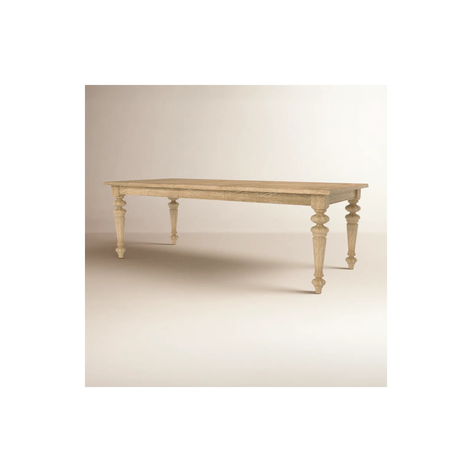 Crain Norene Extendable Solid Wood Dining Table | Birch Lane