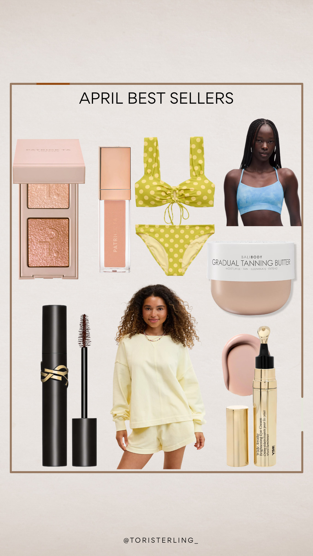 April best sellers!  

 #LTKActive #LTKSwim #LTKBeauty