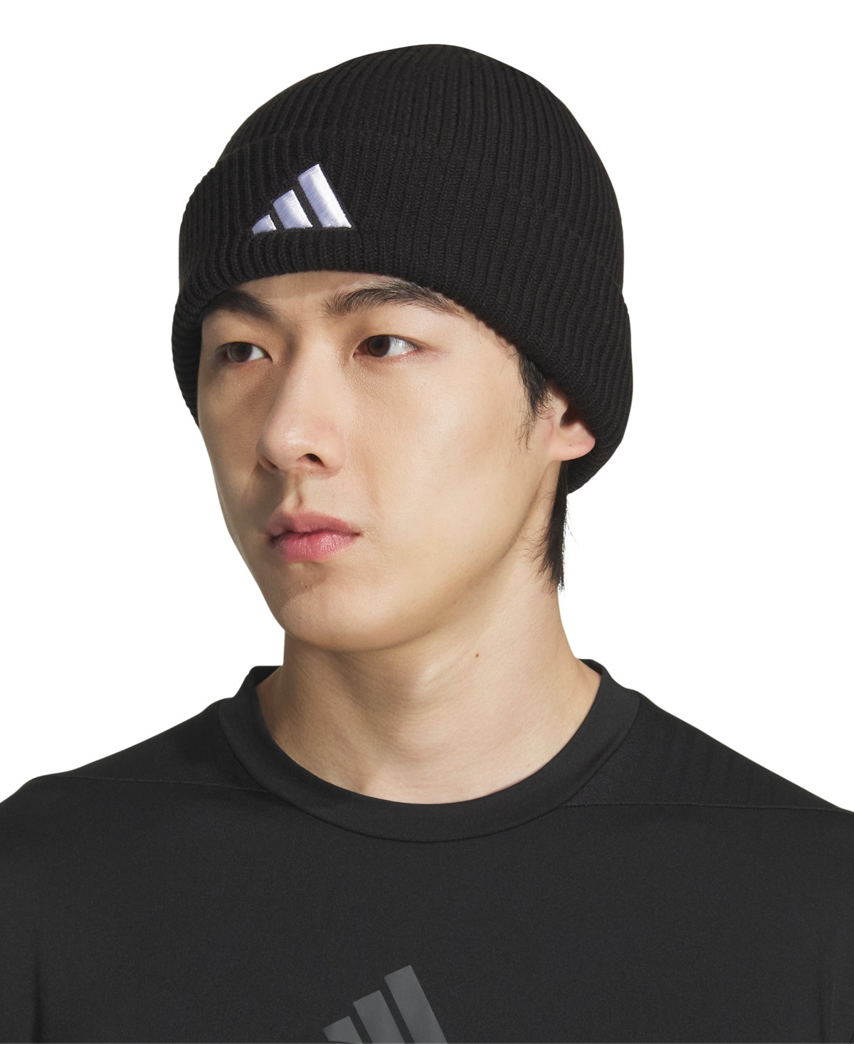 adidas Men's Team Issue 2 Embroidered Beanie - Black | Macy's