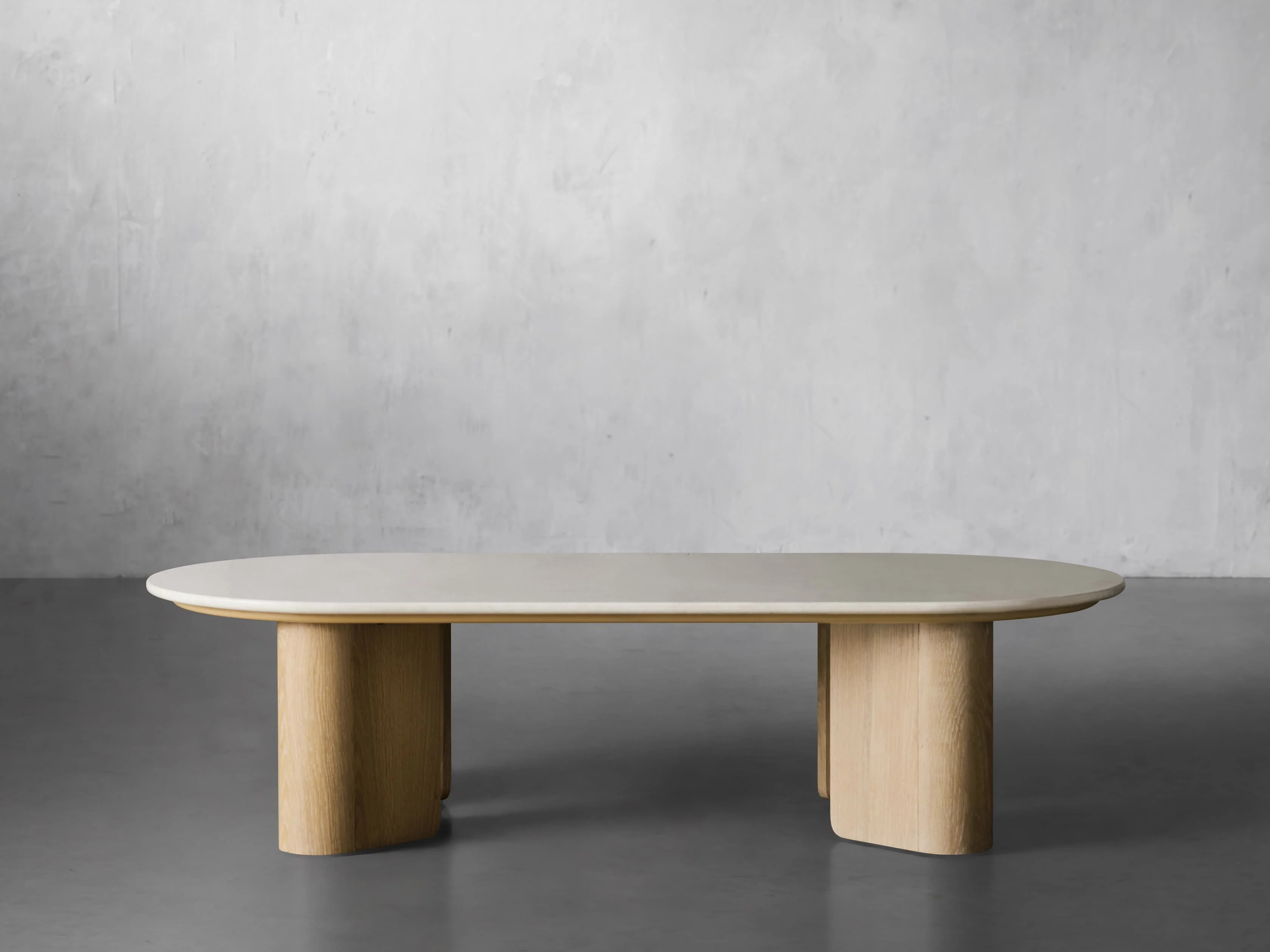 Jaira Oval Coffee Table | Arhaus