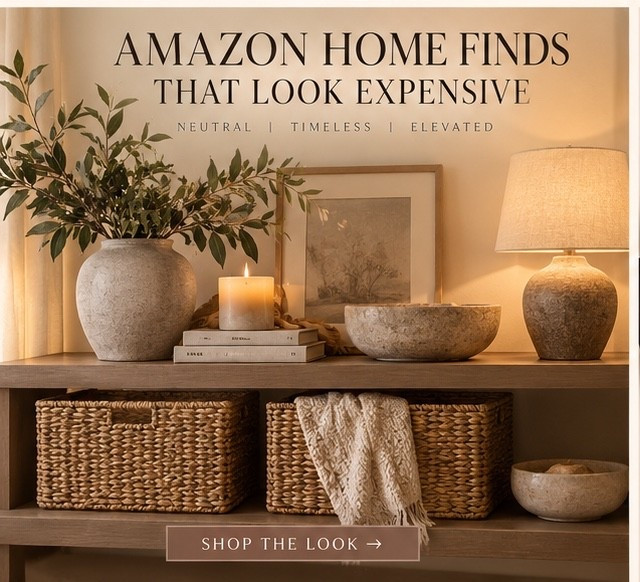 Amazon, but make it Restoration Hardware. 😂🤎 These are some of my favorite ways to get that expensive, neutral, elevated look for LESS.

#LTKSeasonal #LTKHome #LTKmomlife