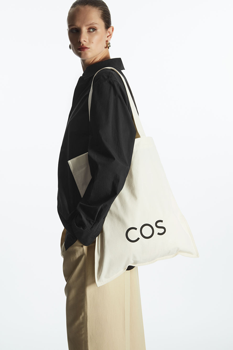 COS CANVAS TOTE BAG | COS UK