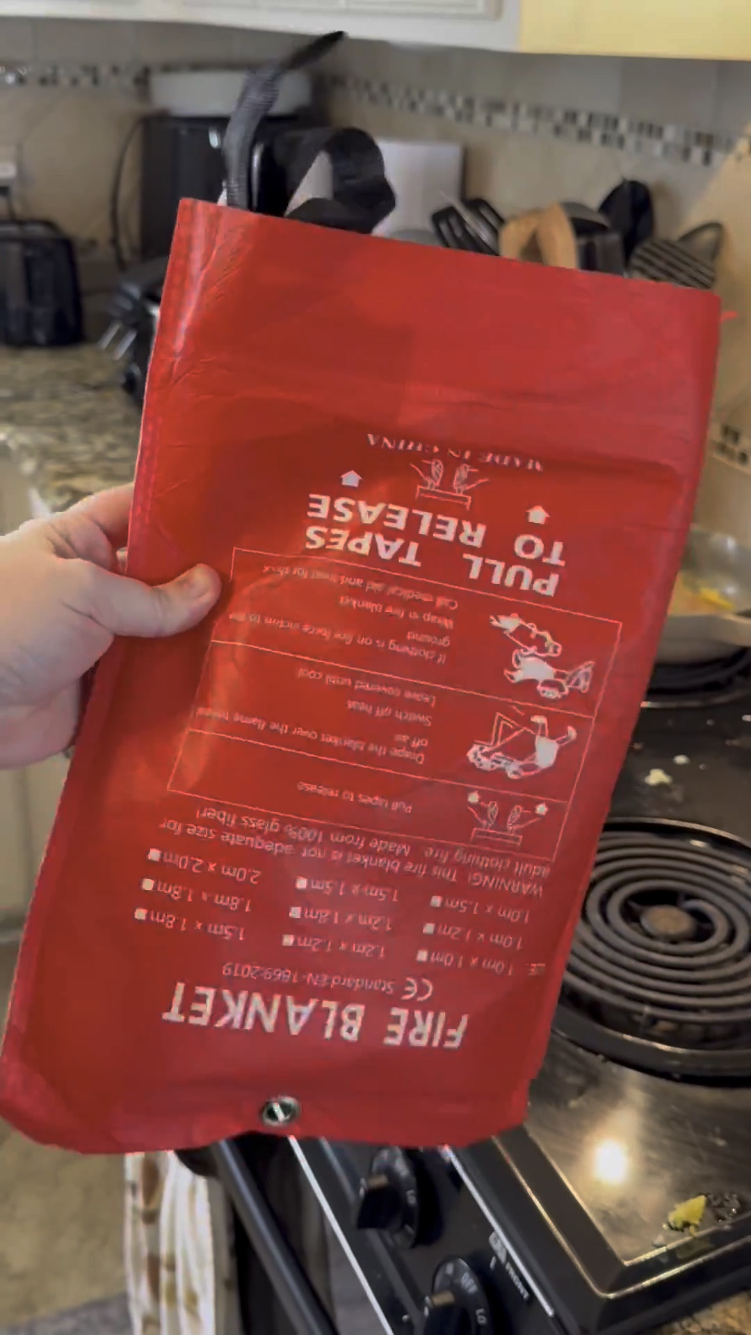 #firesafety #fireblanket

#LTKHome #LTKfoodie #LTKSaleAlert