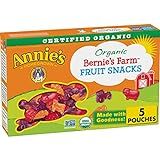 Amazon.com: Annie's Gluten Free Organic Bernie's Farm Fruit Snacks, 4 Oz, 5 Ct | Amazon (US)