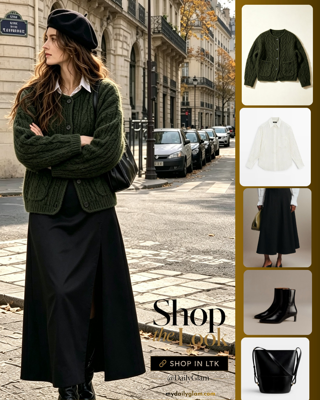 Effortless Parisian Fall Outfit | Timeless Quiet Luxury Everyday Look

#ParisianStyle #FallOutfitInspo #QuietLuxuryStyle #ChicEverydayOutfit #FallWardrobeEssentials #ClassicAutumnStyle #NeutralFallLook #WomensFallFashion #EffortlessChic #ModestFallOutfit 

 #LTKootd #LTKOver40 #LTKWorkwear