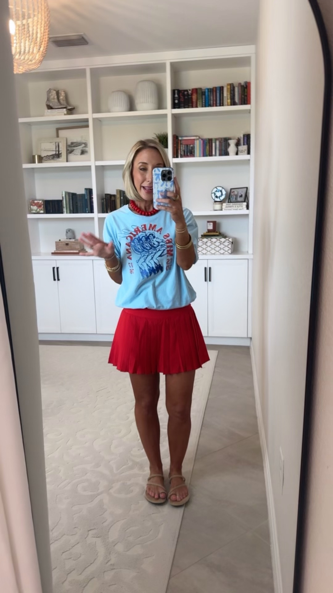 Walmart - activewear haul. Pleated Skort - size XS. $24. 4 colors. Miss Americana Graphic Tee - size Small. $8.98. 3 colors.

#LTKSeasonal #LTKOver40 #LTKActive
