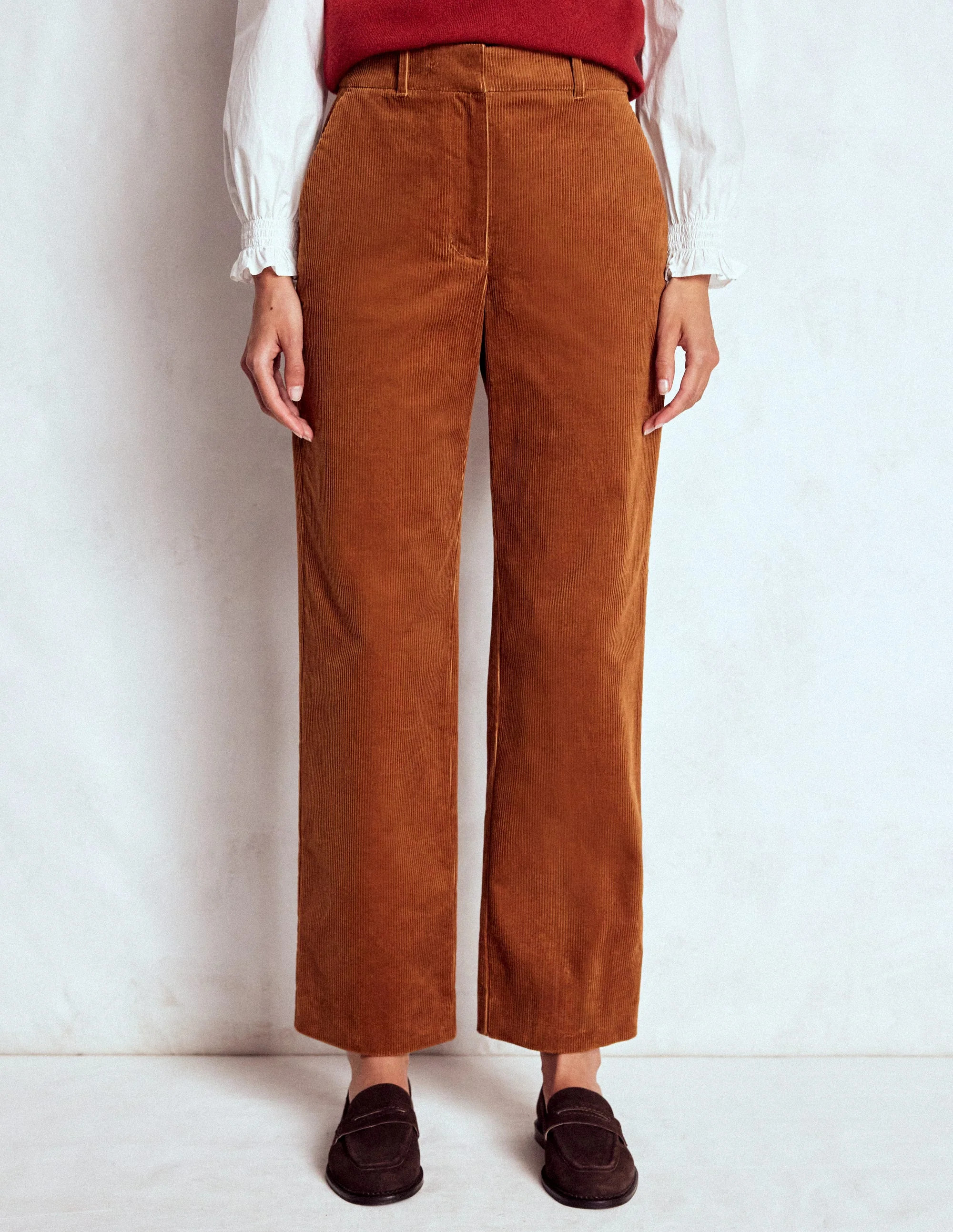 Canonbury Cord Trousers-Ginger | Boden UK