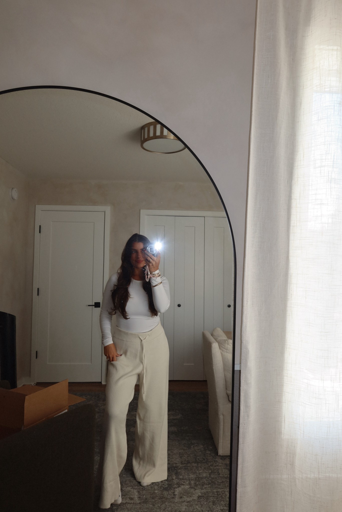 Easy outfit for fall
Small top
Large bottoms 


#LTKFallSale #LTKMidsize #LTKSeasonal