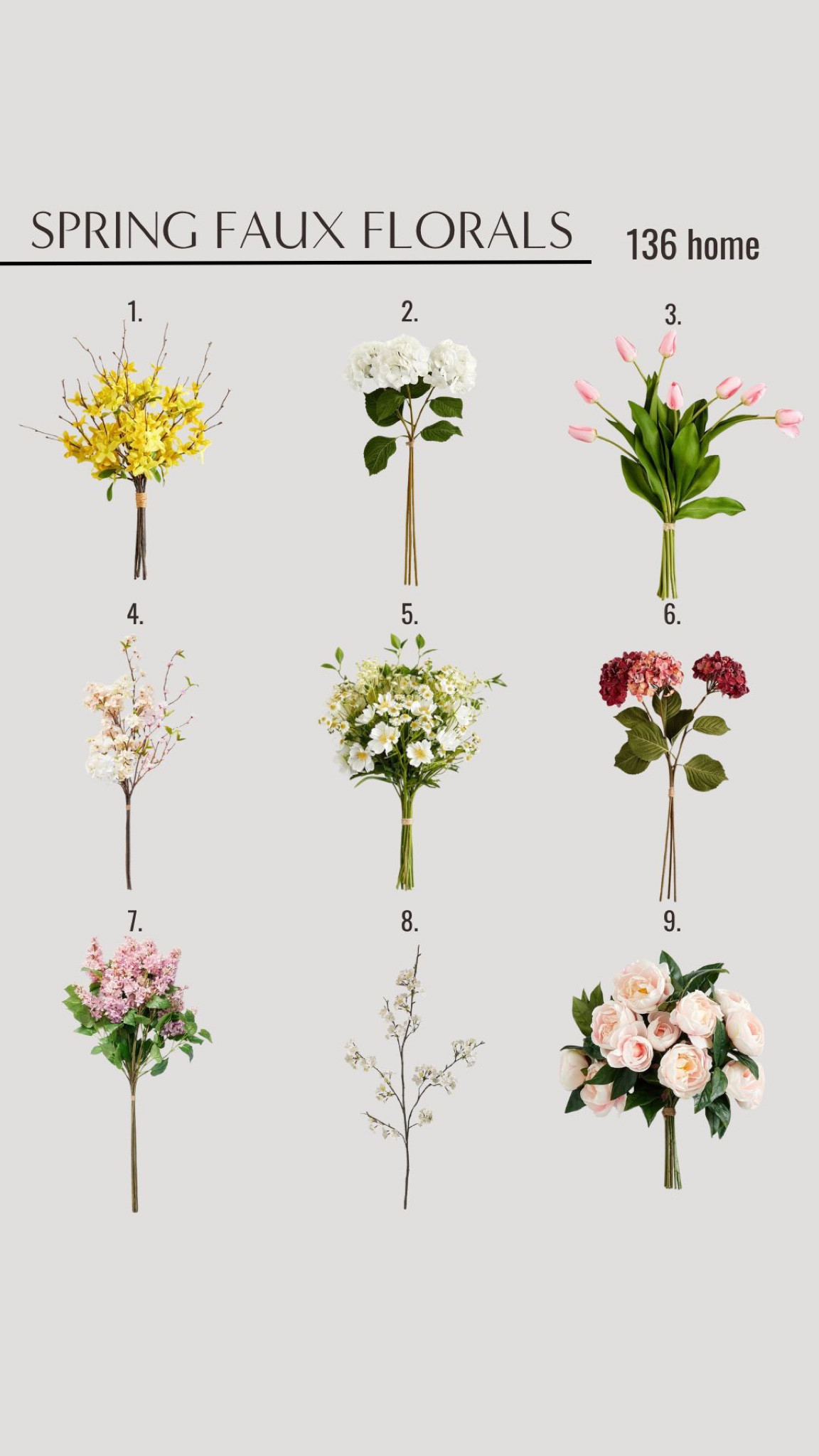 Spring Faux Florals #springdecor #springhomedecor #fauxflorals #florals #interiordesign #interiordecor #homedecor #homedesign #homedecorfinds #moodboard 

#LTKhome #LTKSeasonal #LTKstyletip