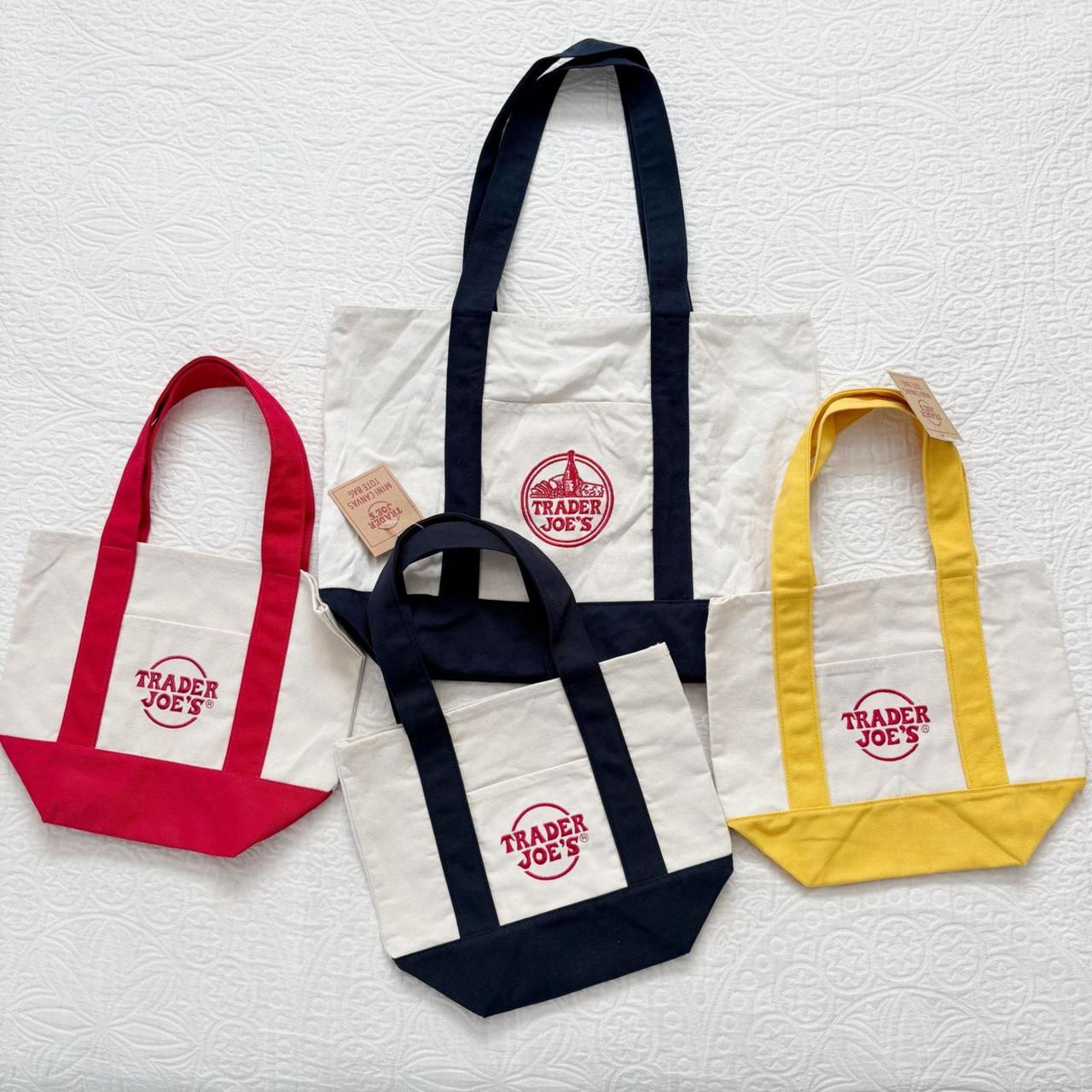 Trader Joe's Women's Tote bags - Tan | Depop US
