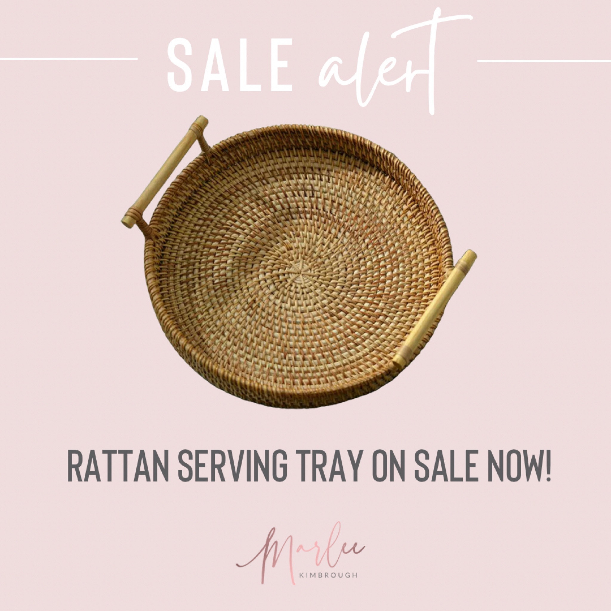 Only $10!!! This Rattan Hand-Woven Basket is on major sale right now!! 

#LTKhome #LTKunder50