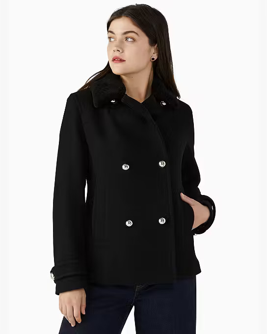 Wool Peacoat | Kate Spade Outlet