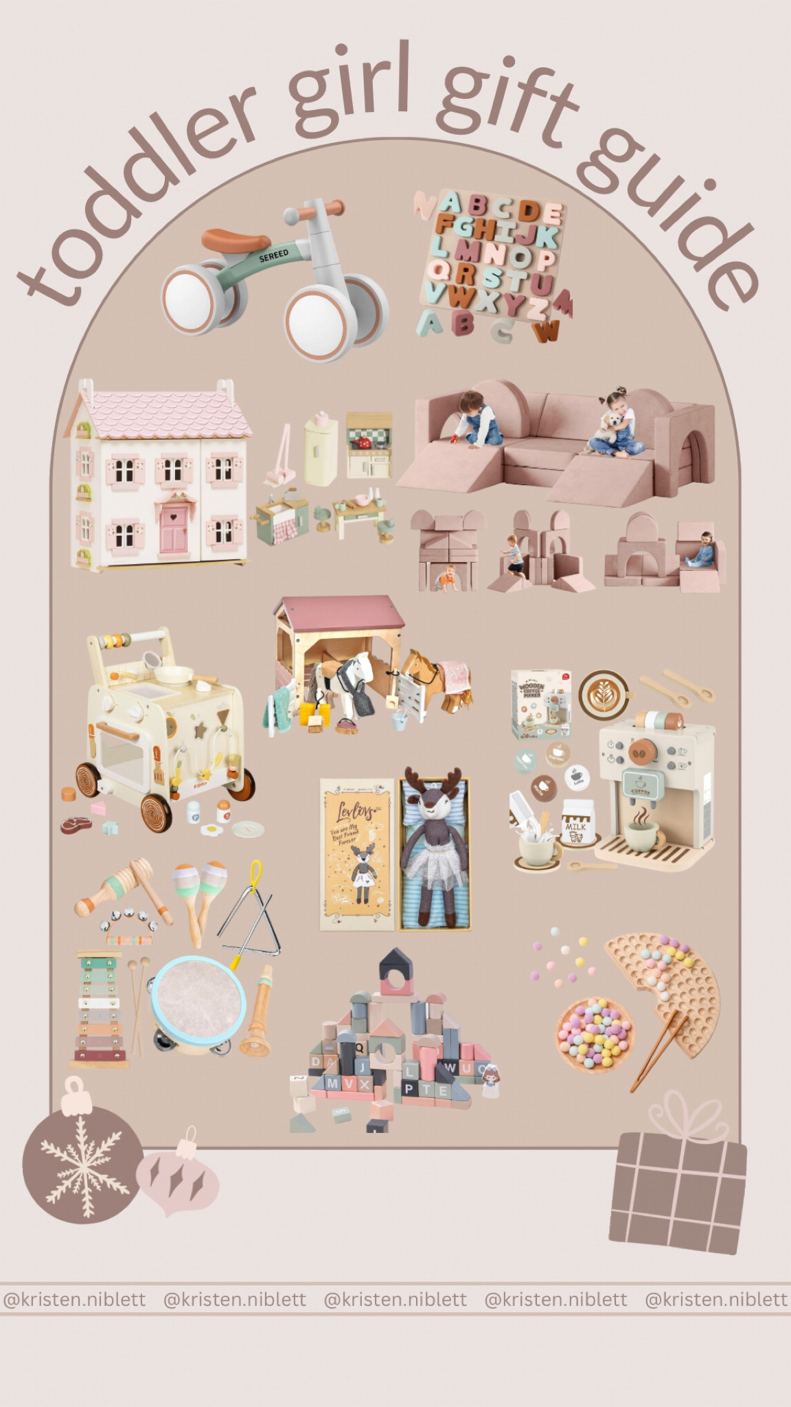 Amazon gift guide for toddler girls! // These are all perfect interactive toys from building blocks, modular couch, to an adorable doll house and accessories'

#LTKSeasonal #LTKGiftGuide #LTKHoliday