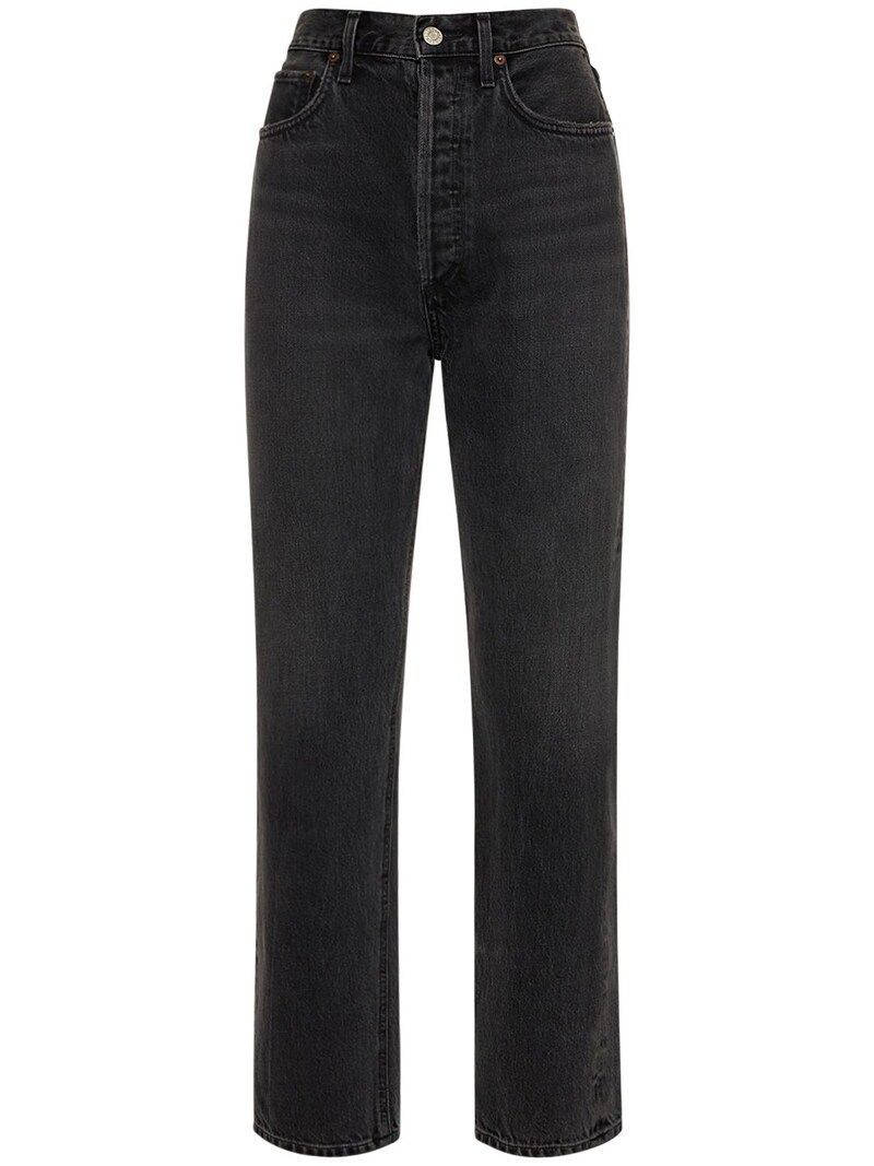 90's pinch waist organic cotton jeans | Luisaviaroma
