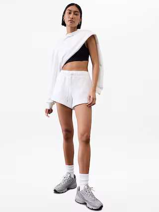 Heavyweight Terry Mid Rise 3" Sportie Short | Athleta