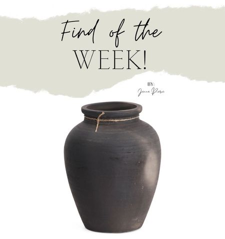 This stunning rustic vase is such a STEAL!!   A great piece to give your space a high-end look for less! #vase #rusticvase #homedecor #ltkfind #ltkhome 

#LTKhome #LTKFind #LTKunder50