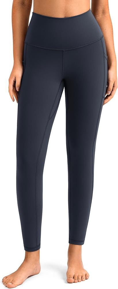 Colorfulkoala Women's High Waisted Yoga Pants 7/8 Length Leggings with Pockets | Amazon (US)