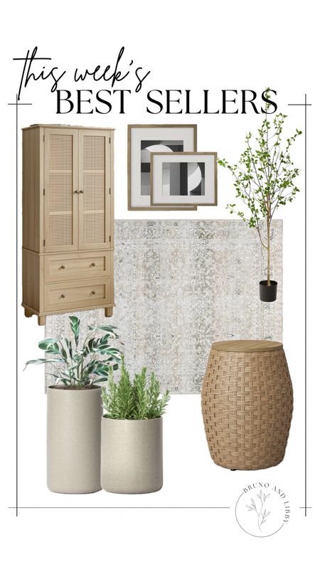 This weeks best sellers in home accessories furniture and decor! Matted frames gallery wall picture and photo frames minimalist citrus tree faux artificial statement plants faux concrete outdoor planters rattan outdoor table with storage lid washable rug by surya and ourpnwhome organic modern farmhouse home styling spring finds target Amazon nearly natural Walmart 

#LTKstyletip #LTKMostLoved #LTKhome