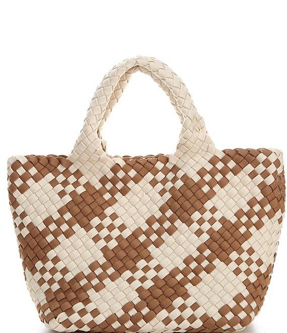 Antonio Melani Small Woven Checkered Neoprene Tote Bag | Dillard's | Dillard's