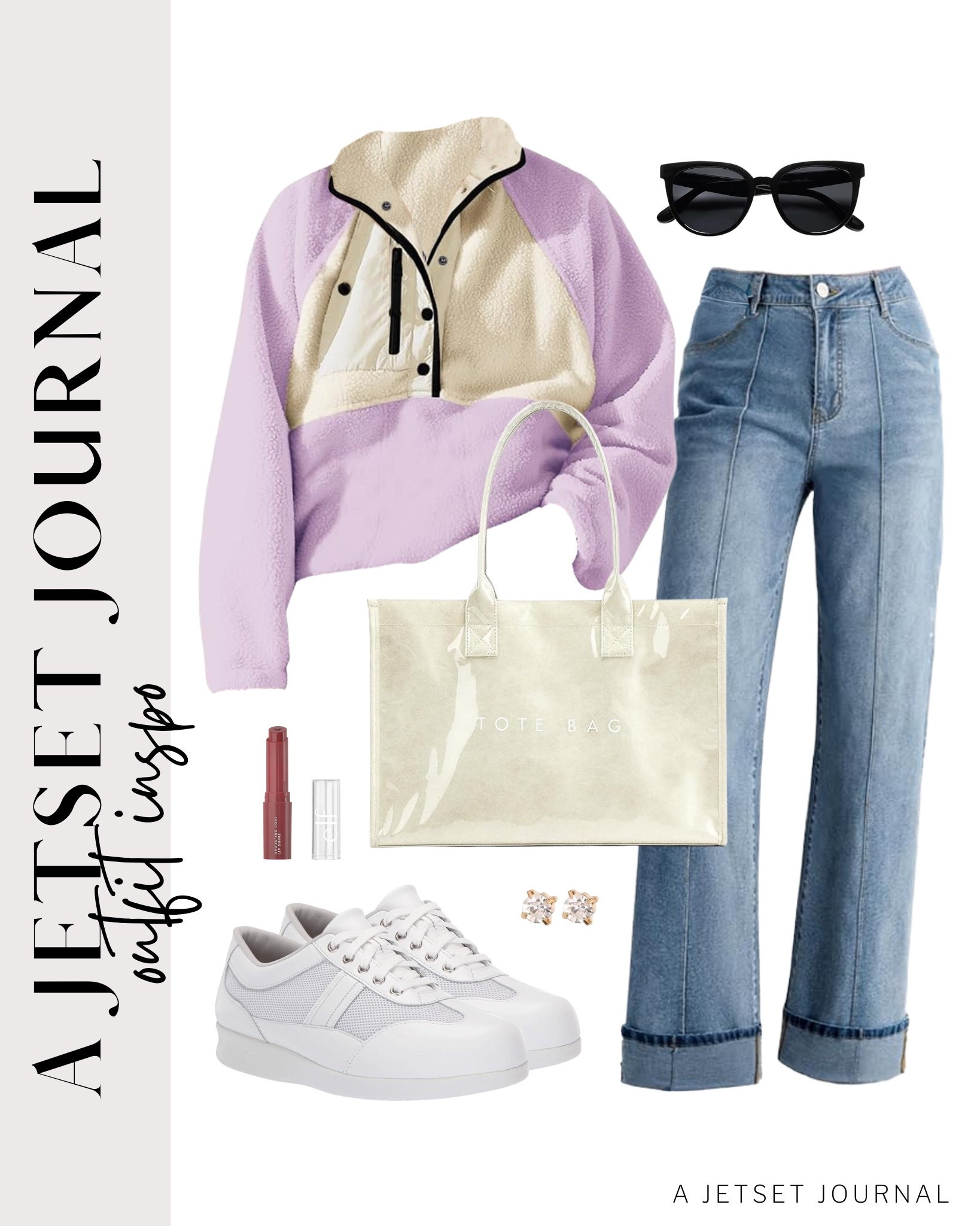 I'm loving this cozy sweater, perfect for any casual outfit. Pair it with these cool sunglasses and you're good to go!
sherpa pullover sweater, white sneakers, elf lip shine, weekend style, fall fashion, beauty must have, Amazon finds, comfy outfit, functional bag, affordable style, seasonal favorites, fall outfit idea

#LTKFindsUnder50 #LTKU #LTKSeasonal