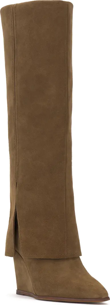 Tibani Foldover Shaft Knee High Boot (Women) | Nordstrom Rack