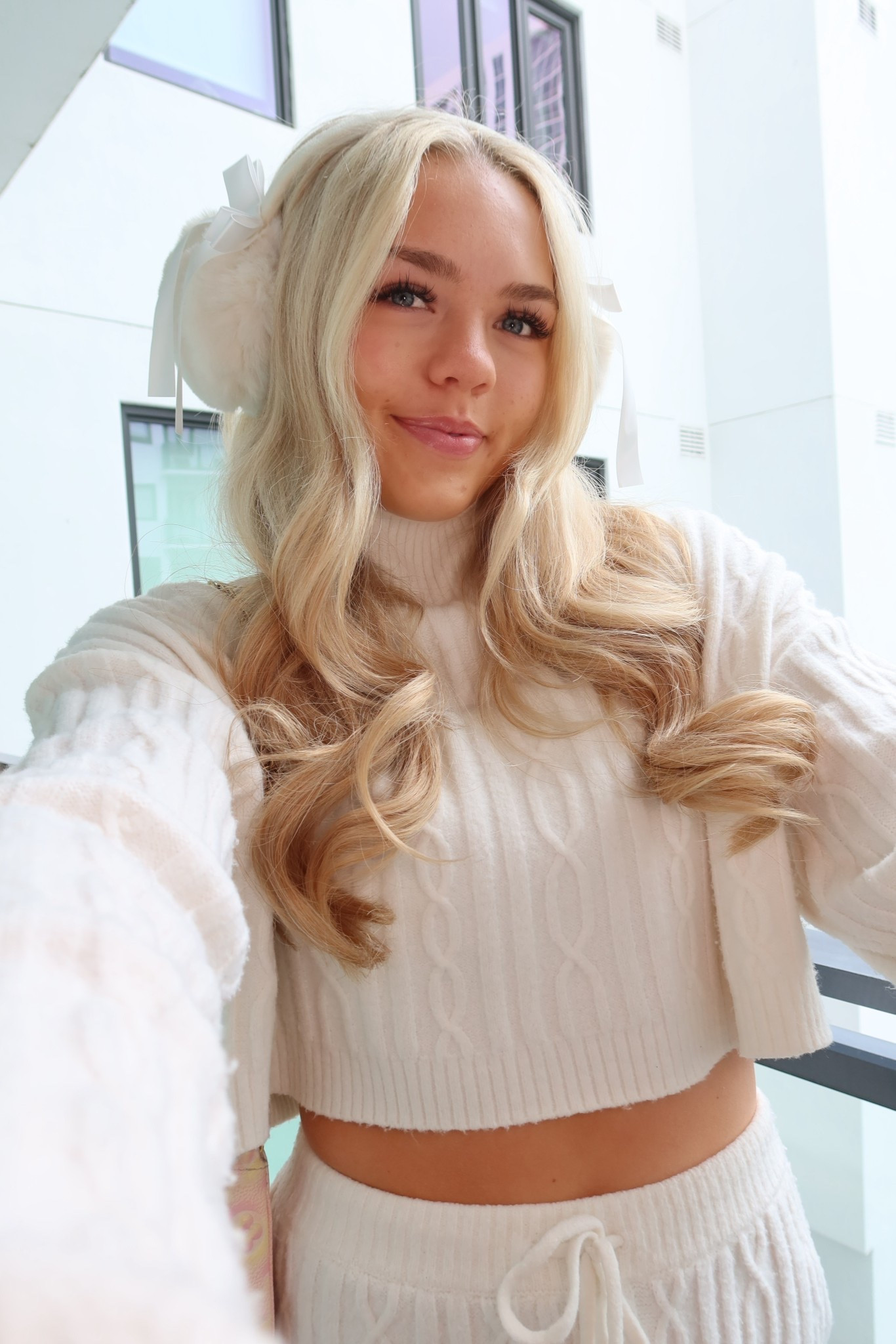 Obsessed is an understatement 🤍
The coziest knit set + winter accessories I keep reaching for. ❄️

#LTKFindsUnder100 #LTKHoliday #LTKootd